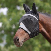 Masque anti-mouches Shires FlyGuard Pro Fine Mesh avec oreilles
