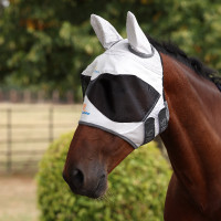 Masque anti-mouches Shires FlyGuard Pro Sun Shade avec oreilles