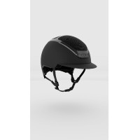 Casque Kask Dogma Chrome jugulaire marron clair Noir