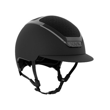 Kask Dogma Chrome helm lichtbruine kinriem Zwart
