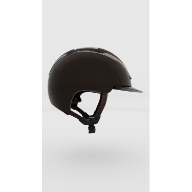 Casque Kask Dogma Pure Shine jugulaire marron clair Marron expresso