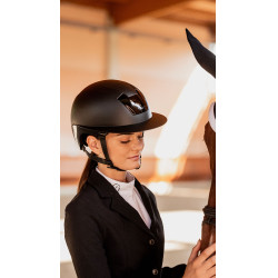 Kask Kooki Lady-helm Mat zwart