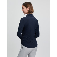 LeMieux Sarah basislaag met patroon lange mouwen Marine Marineblauw