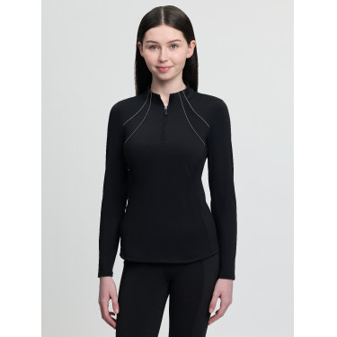 Baselayer LeMieux Young Rider Airflow Zwart Baselayer LeMieux Young Rider Airflow Zwart