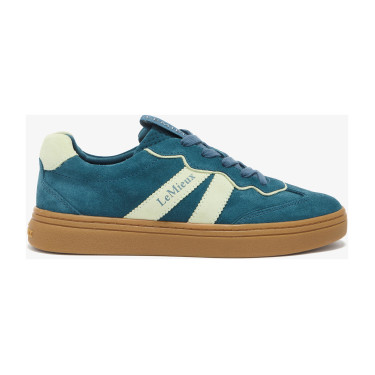 LeMieux Stockbridge-sneakers van suède Jungle Groen