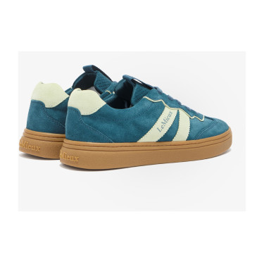 LeMieux Stockbridge-sneakers van suède Jungle Groen