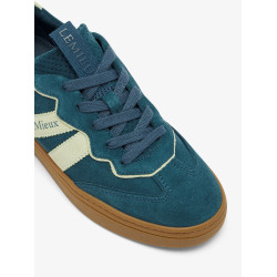 LeMieux Stockbridge-sneakers van suède Jungle Groen