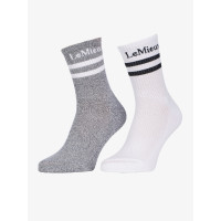 LeMieux sokken per 2 Wit