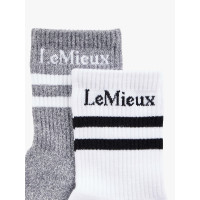 LeMieux sokken per 2 Wit
