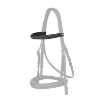 Frontal LeMieux Hunter cousu Noir / argent Frontal LeMieux Hunter cousu Noir / argent
