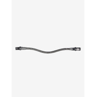 Frontal LeMieux Kudos avec insert métallique Noir / argent Frontal LeMieux Kudos avec insert métallique Noir / argent