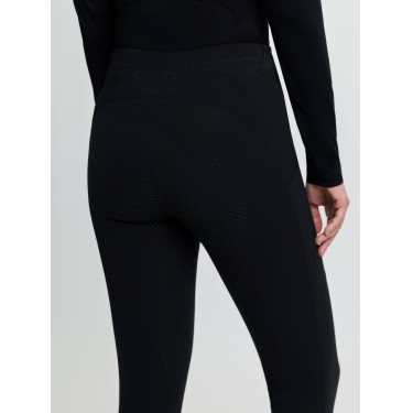 Legging d’équitation LeMieux fond silicone Airflow femme Noir