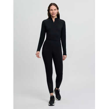 Legging d’équitation LeMieux fond silicone Airflow femme Noir