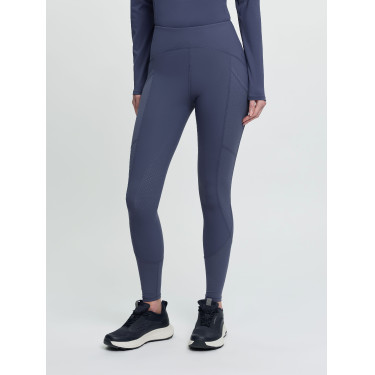 Legging d’équitation LeMieux fond silicone Airflow femme Shadow