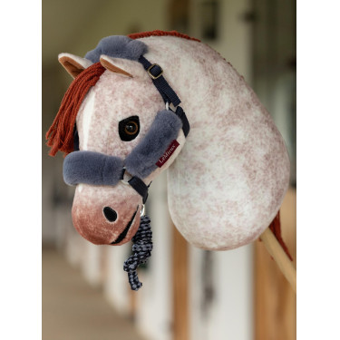 Longe en halster Comfort LeMieux Hobby Horse Marine Marineblauw
