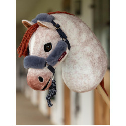 Longe et licol Comfort LeMieux Hobby Horse Marine Bleu marine