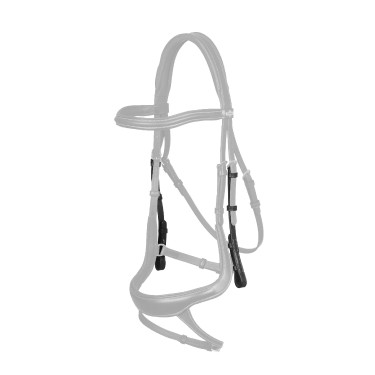 Montants LeMieux Arika Contrast Marron / argent