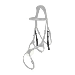 LeMieux Kudos Contrast zweetbladen Zwart / zilver