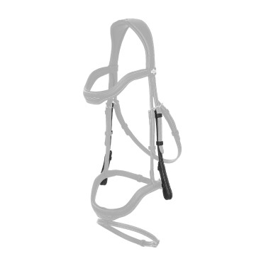 Montants LeMieux Kudos huilés Marron / argent