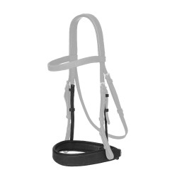 Muserolle LeMieux Hunter Havane / argent Marron Muserolle LeMieux Hunter Havane / argent Marron