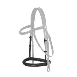 Muserolle LeMieux Arika Cavesson Marron / argent