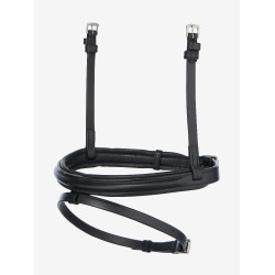 Muserolle LeMieux Arika Flash Noir / argent Muserolle LeMieux Arika Flash Noir / argent