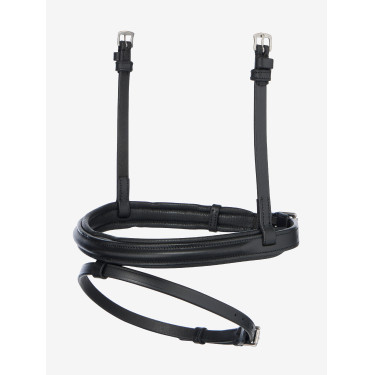 Muserolle LeMieux Arika Flash Noir / argent Muserolle LeMieux Arika Flash Noir / argent