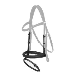 Muserolle LeMieux Arika Flash Noir / argent Muserolle LeMieux Arika Flash Noir / argent