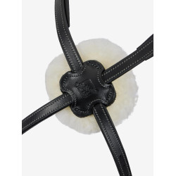 Muserolle LeMieux Arika Grackle Noir / argent
