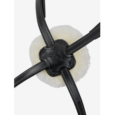 Neusriem LeMieux Arika Grackle Zwart / zilver