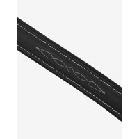 Muserolle LeMieux Hunter cousue Noir / argent
