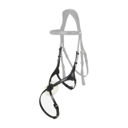 Neusring LeMieux Kudos Grackle Zwart / zilver
