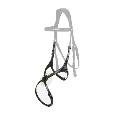 Neusring LeMieux Kudos Grackle Zwart / zilver