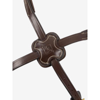 Muserolle LeMieux Kudos Grackle Havane / laiton Marron