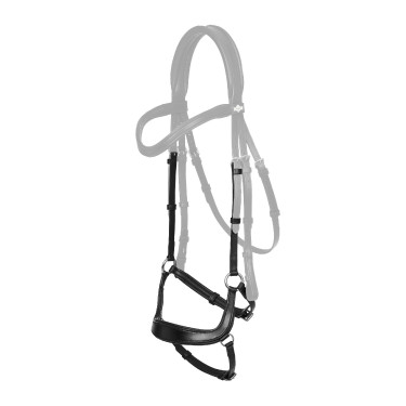 Muserolle LeMieux tombante Arika Noir / argent