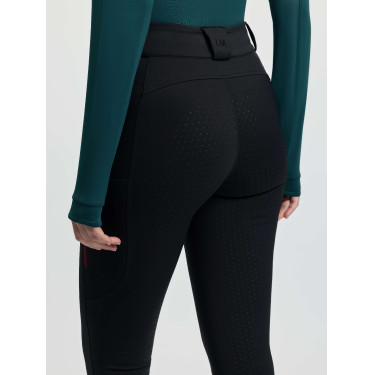 Pantalon d'équitation LeMieux fond silicone Cami Sculpt femme Noir