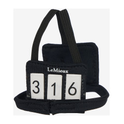 LeMieux Toy Rider plastron en genummerd rugnummer Zwart LeMieux Toy Rider plastron en genummerd rugnummer Zwart