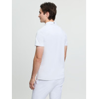Polo de concours LeMieux manches courtes homme Blanc
