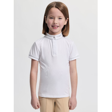 LeMieux Mini Bella wedstrijdpolo Wit