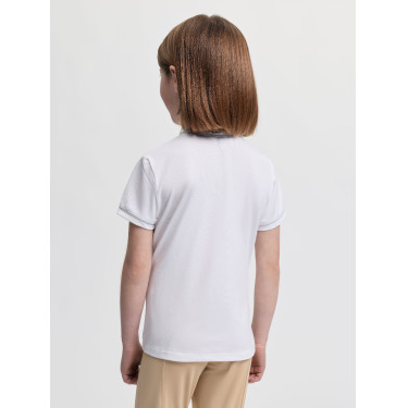 LeMieux Mini Bella wedstrijdpolo Wit