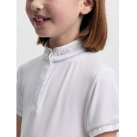 LeMieux Mini Bella wedstrijdpolo Wit