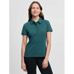 LeMieux Pixie dames poloshirt met korte mouwen Jungle LeMieux Pixie dames poloshirt met korte mouwen Jungle