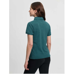 LeMieux Pixie dames poloshirt met korte mouwen Jungle LeMieux Pixie dames poloshirt met korte mouwen Jungle