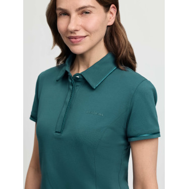 LeMieux Pixie dames poloshirt met korte mouwen Jungle LeMieux Pixie dames poloshirt met korte mouwen Jungle