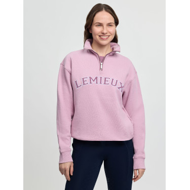 Pull-over LeMieux à col zippé Kelsie femme Fondant