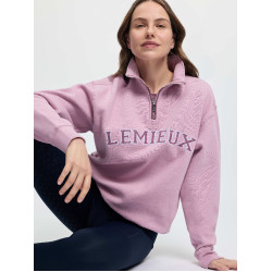 Pull-over LeMieux à col zippé Kelsie femme Fondant