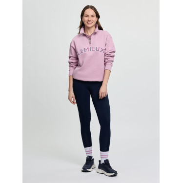 Pull-over LeMieux à col zippé Kelsie femme Fondant