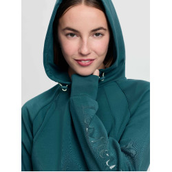 Dameshoodie LeMieux Nadine Airflow Jungle Groen