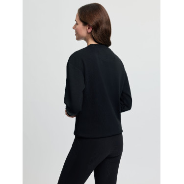 Sweat à col rond LeMieux Christina femme Noir