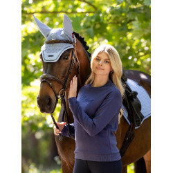 Sweat à col rond LeMieux Christina femme Ombré Bleu